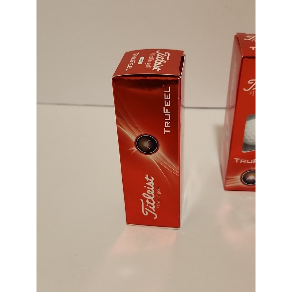 Titleist Trufeel Golf Balls White New In Box Full Set Of 4 Boxes - Picture 4 of 12